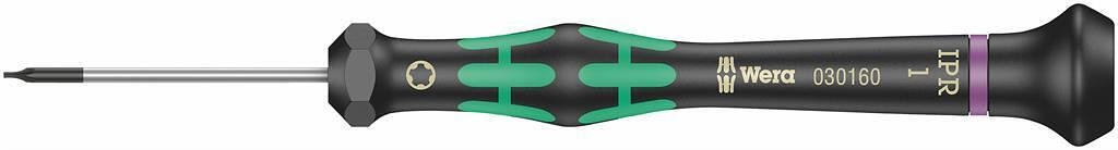 Отвертка TX Plus 1 IPRx40, зелено-черна ръкохватка, 2067 Kraftform Micro Wera - W030160