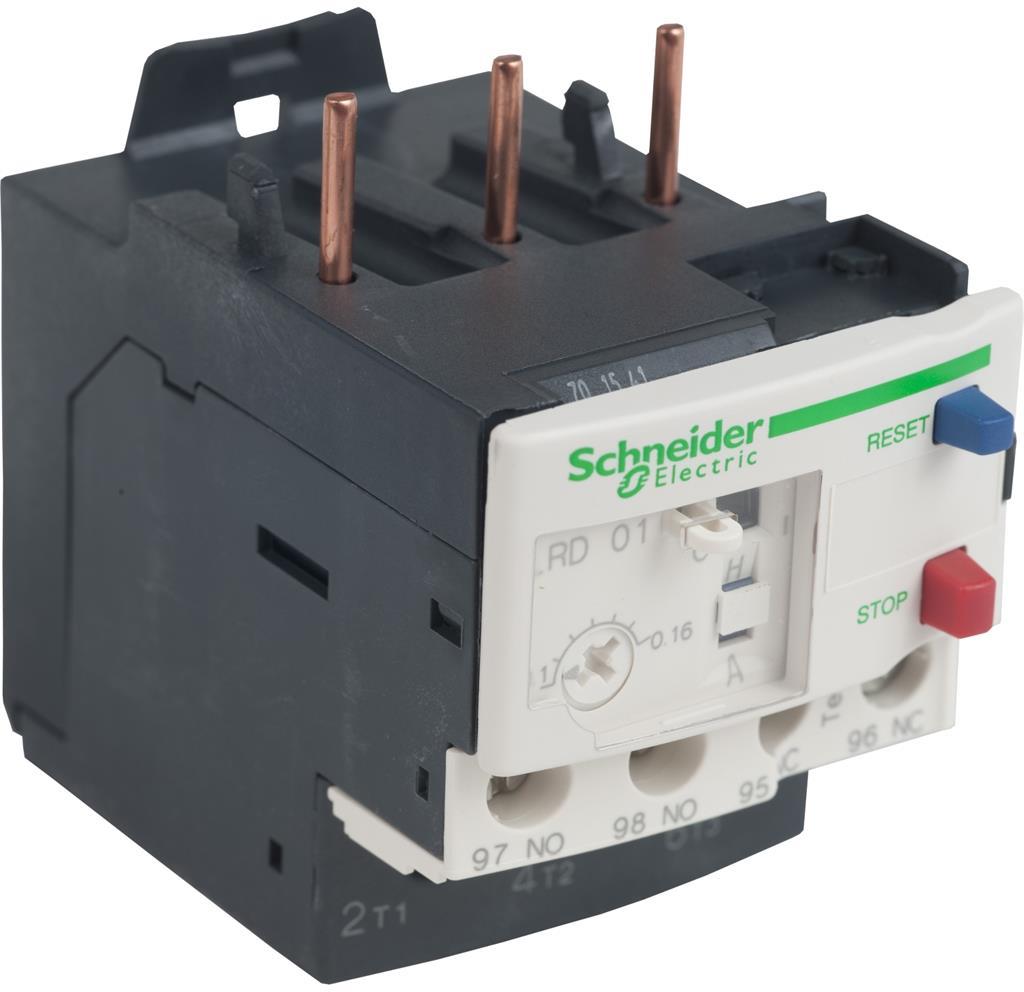 Термична защита TeSys D 0.1...0.16A 1NO-1NC SE, SCHNEIDER ELECTRIC НИСКО НАПРЕЖЕНИЕ, LRD01