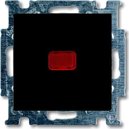Бутон с възможност за светлинна индикация цвят ЧЕРЕН Basic 55 ABB, 2CKA001413A1096