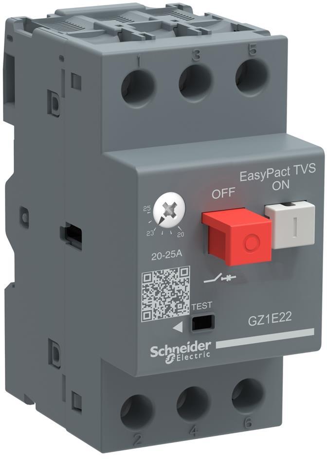 Моторна защита EasyPact TVS 0.25kW TM 0.63…1A 100kA SE, SCHNEIDER ELECTRIC НИСКО НАПРЕЖЕНИЕ, GZ1E05