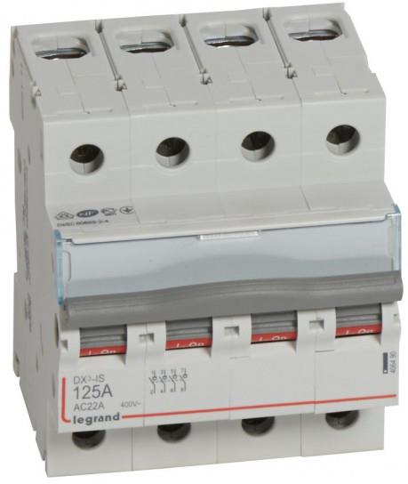 Товаров прекъсвач /шалтер/ DX3-IS 125A 4P 4 мод. Legrand, LEGRAND НИСКО НАПРЕЖЕНИЕ, 406490