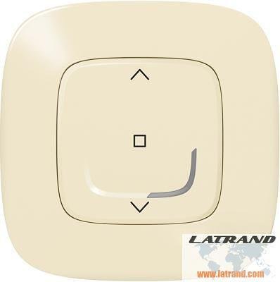 Ключ за щори БЕЗжичен Smart Valena Allure Крем с рамка Legrand с Netatmo - 752691