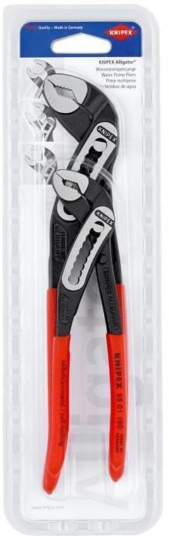Комплект с 2 бр. клещи Alligator - 180мм (K8801180), 250мм (K8801250), Knipex - K003120V02