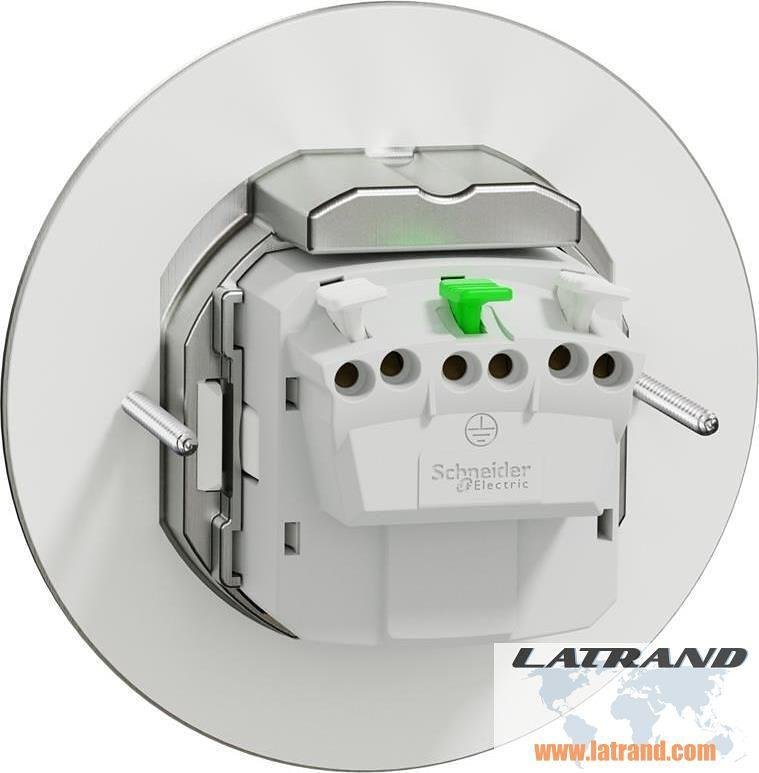 Подов контакт шуко IP44 кръгъл XS Unica System+ SE - INS52101
