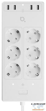 Smart WI FI Разклонител с 6 гнезда Acme - SH3305