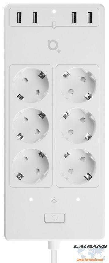 Smart WI FI Разклонител с 6 гнезда Acme - SH3305