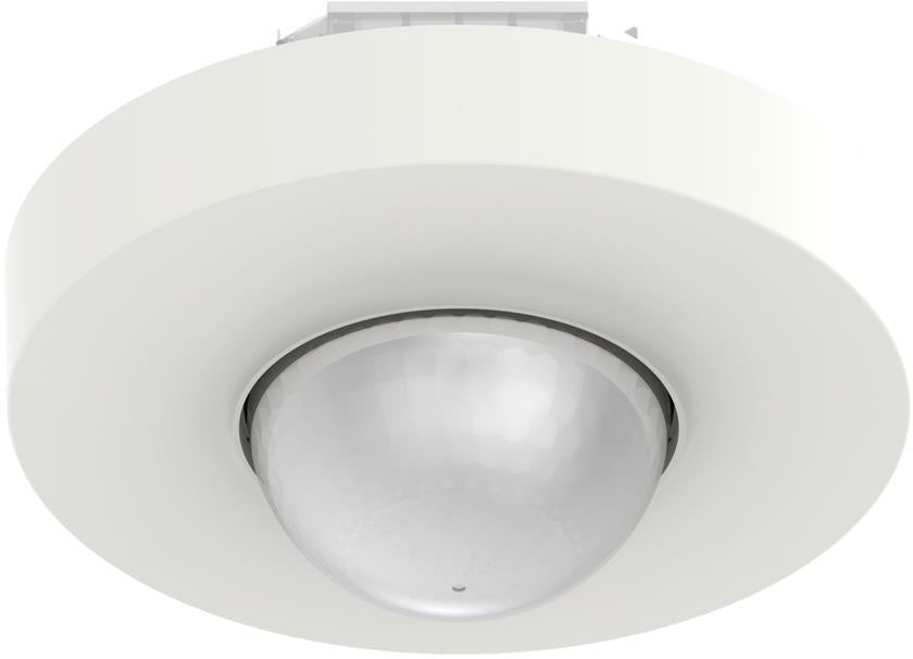 Датчик за присъствие PIR, за вграждане в таван, 360°, обхват D18m @ h=14m, IP20, KNX SE, MTN6304-0019