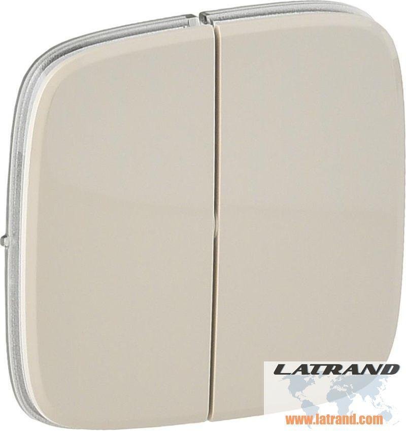 Лицев панел за сериен ключ цвят Крем Valena Allure Legrand - 755026