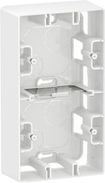 Конзола двойна за открит монтаж цвят Бял Niloe New Legrand, LEGRAND, NP162WH
