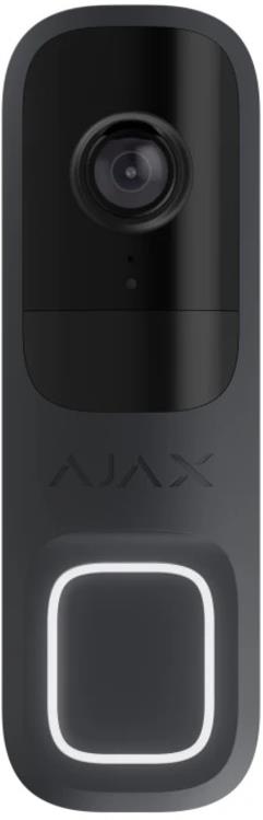 Видео бутон Wi-Fi с датчик за движение PIR, графит, Doorbell Ajax, AJAX, 66392.125.GP1