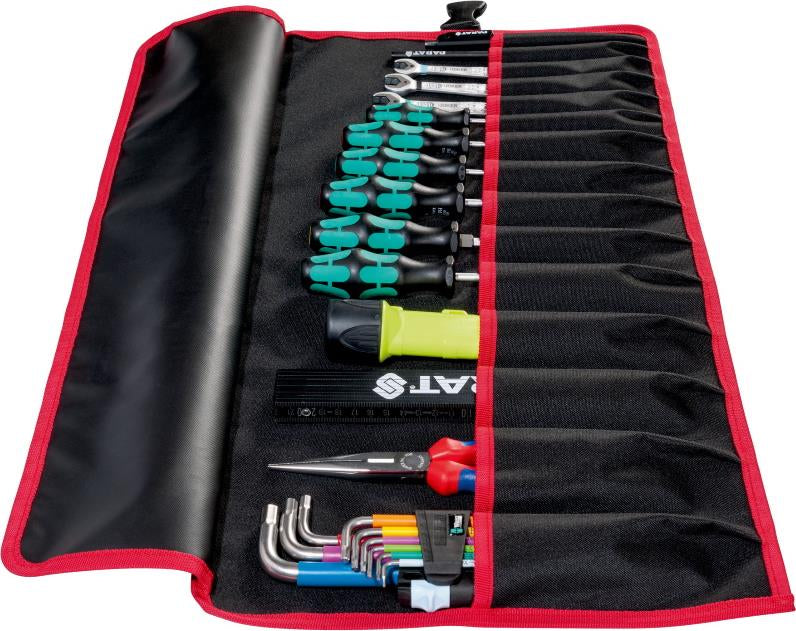 Калъф с пластмасова закопчалка BASIC Roll-Up Case 15 Ш67x33x0,5см синтетичен текстил 15 джоба PARAT, 5990828991