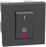 Двуполюсен ключ 32А 2 мод. цвят Графит Light Now Bticino, BTICINO, YD4011