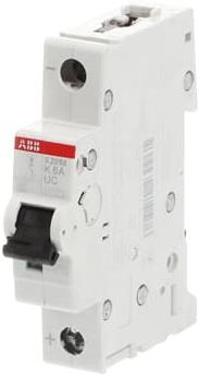 Автоматичен прекъсвач S201MUC 1P 6A крива K 10kA ABB, 2CDS271061R0377