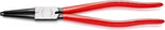 Зегер клещи, Ø85-140мм, червена ръкохватка 320мм, Knipex - K4411J4