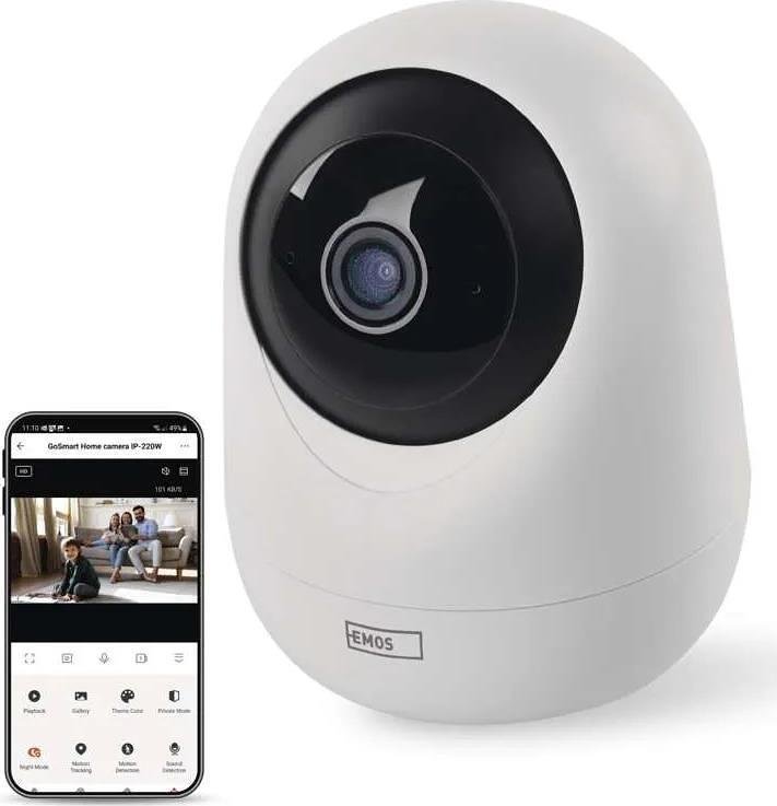 IP Камера 4MP PTZ 5Vdc IP20 IP-220W Wi-Fi GoSmart EMOS