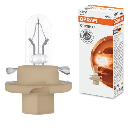 АВТОМОБИЛНА ЛАМПА 2452MFX6 1,5W 12V BX8,4d UNPACKED OSRAM