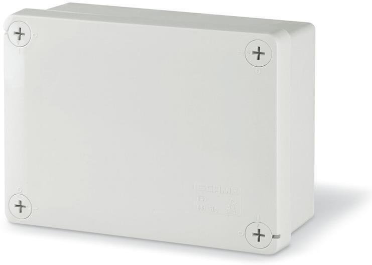 Кутия 150x110x70мм IP55, GW 960°C, затваряне с пластмасов винт, серия Cubik Scame-688.206
