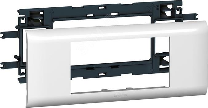 Клип-рамка 4 модула NEW за 65мм капак DLP Legrand, LEGRAND, 10954