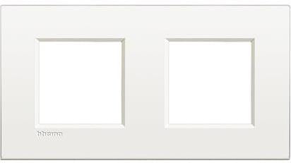 Рамка 2+2 мод. метална Pure white AIR LL Bticino , BTICINO, LNE4802M2BN