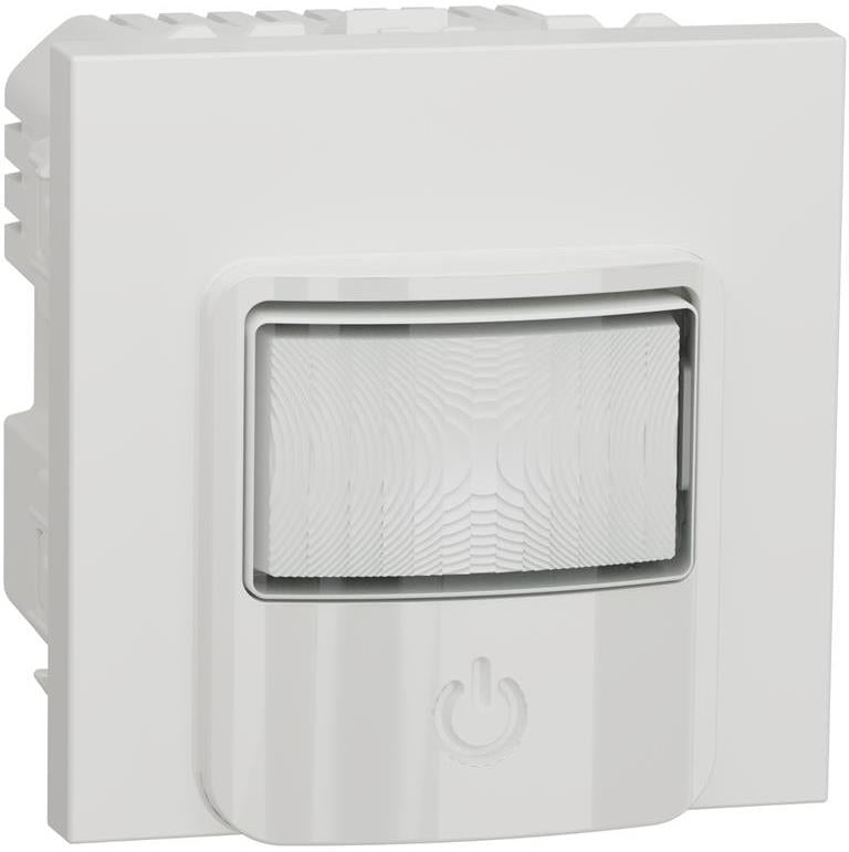 Датчик за движение PIR, 160°, обхват 8m @ h=1.2m, LED ≤ 200W, изисква неутрала, 2 мод. цвят Бял Unica SE, SCHNEIDER ELECTRIC, NU352518