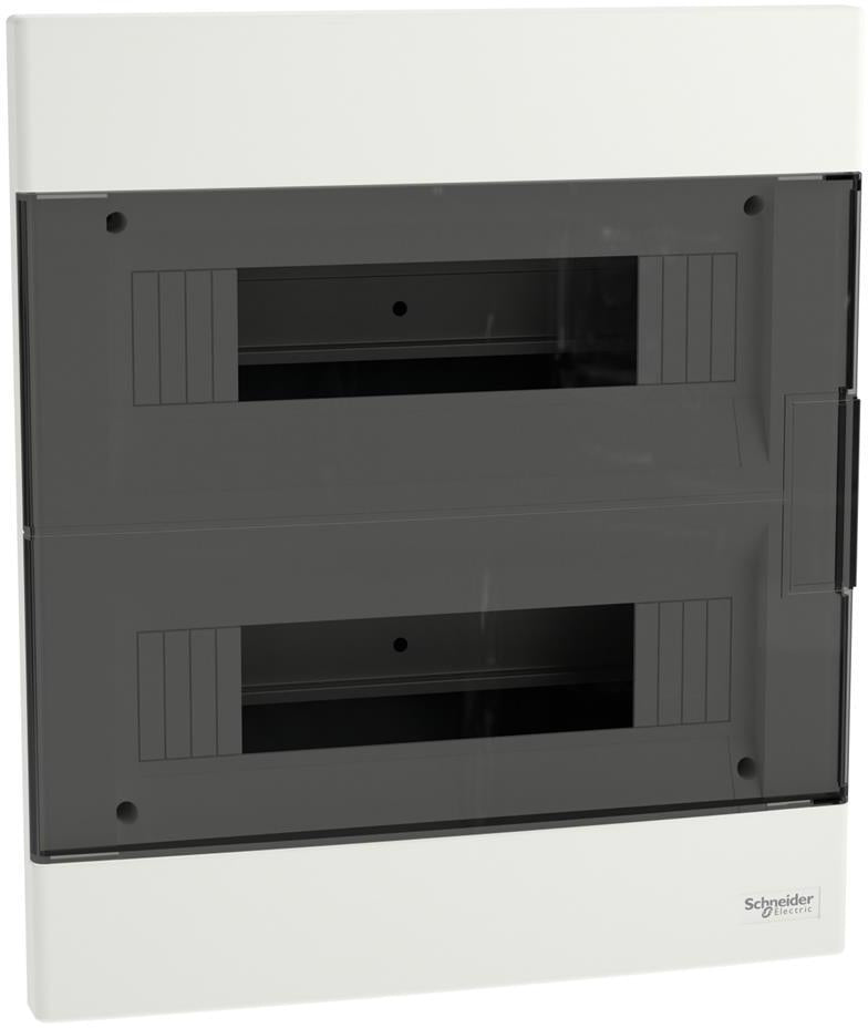 Табло за скрит монтаж 2x12 мод. Easy 9 EU с прозрачна врата и Н и РЕ клеми SE, SCHNEIDER ELECTRIC НИСКО НАПРЕЖЕНИЕ, EZ9EUA212