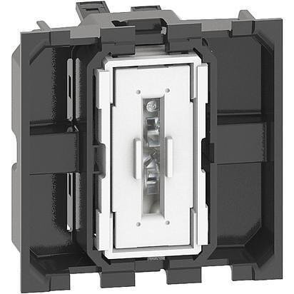 K4001M2A - Еднополюсен ключ 1P 10 AX - 250V, автоматични клеми 2М Bticino Living now