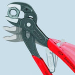 Клещи раздвижени SmartGrip, червена ръкохватка 250мм, Knipex - K8501250