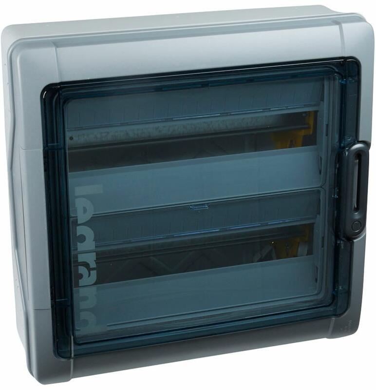 Табло за открит монтаж 2х18M Plexo IP65 1000V= Legrand, LEGRAND НИСКО НАПРЕЖЕНИЕ, 414036
