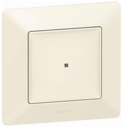 Ключ/димер Smart ЖИЧЕН изисква неутрала Valena Life Крем с рамка Legrand с Netatmo, NETATMO с LEGRAND & BTICINO, 752266