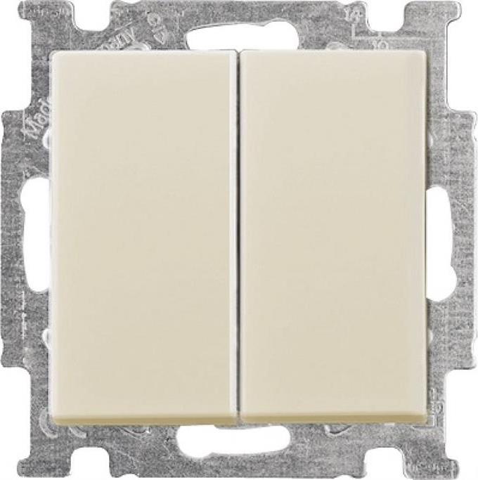 Сериен девиаторен ключ цвят КРЕМ Basic 55 ABB /до изчерпване/, ЛИКВИДАЦИЯ, 2CKA001012A2151