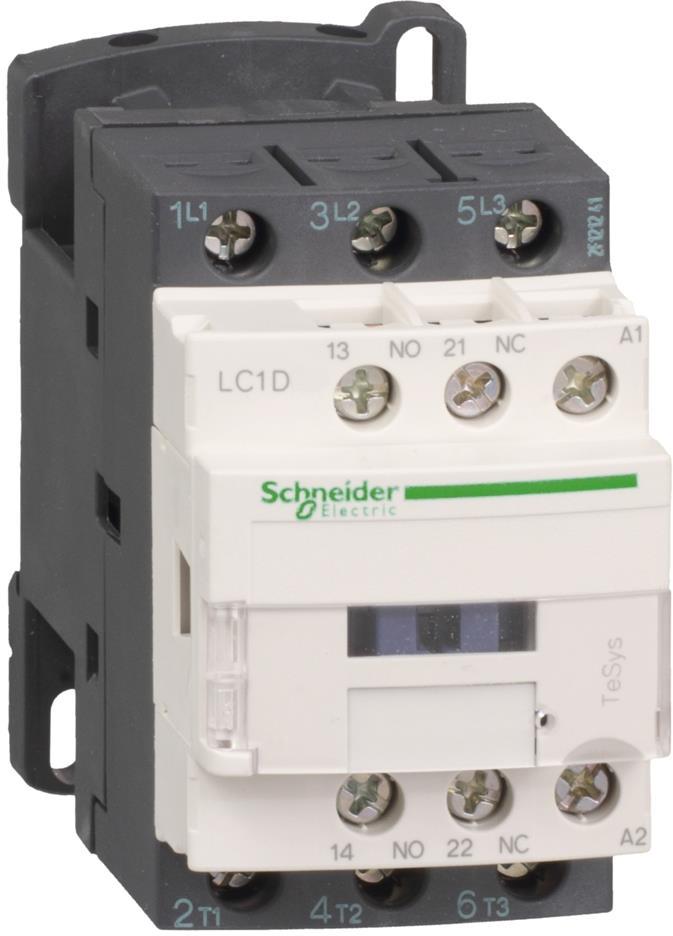 Контактор TeSys D 3P 7.5kW (18A AC-3) 1NO-1NC 230V 50/60Hz SE, SCHNEIDER ELECTRIC НИСКО НАПРЕЖЕНИЕ, LC1D18P7