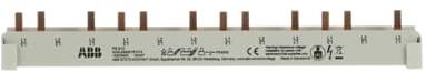 Захранващ гребен PS3 3P 10мм2 63A 4 прекъсвача L1L2L3 ABB, 2CDL230001R1012