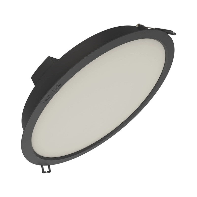 LED ЛУНА ЗА ВГРАЖДАНЕ DL IP44 DN 215 24W 830 2640LM BLACK LEDVANCE