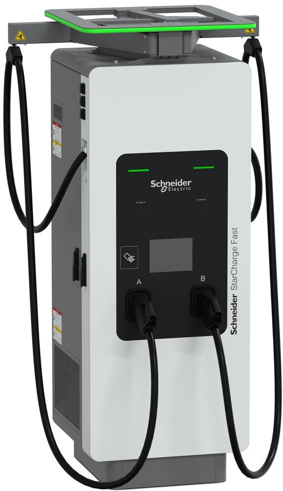 Зарядна станция StarCharge Fast DC 240kW, 3x400VAC+N 3x400A, с кабели 2х CCS, IP55 IK10, RFID Ethernet 4G, SE, Зарядни станции за електромобили, EVD2S240TBB