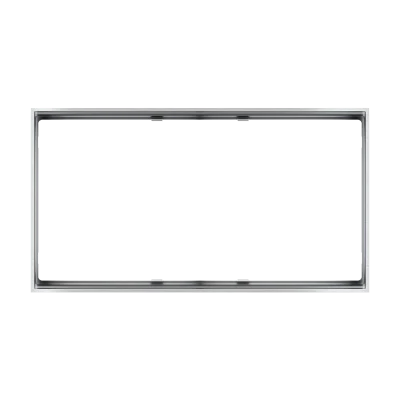 Рамка 2х 80x80 Form FF Metal Alluminium EKINEX, EK-FO2-GBQ