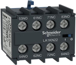 Блок помощни контакти TeSys K 2NO-2NC винтови клеми SE, SCHNEIDER ELECTRIC НИСКО НАПРЕЖЕНИЕ, LA1KN22