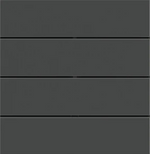 Лицев панел за 4 бутона хоризонтално 60x15 Linea71 Fenix Grey Bromine EKINEX, EK-T4R-FGB