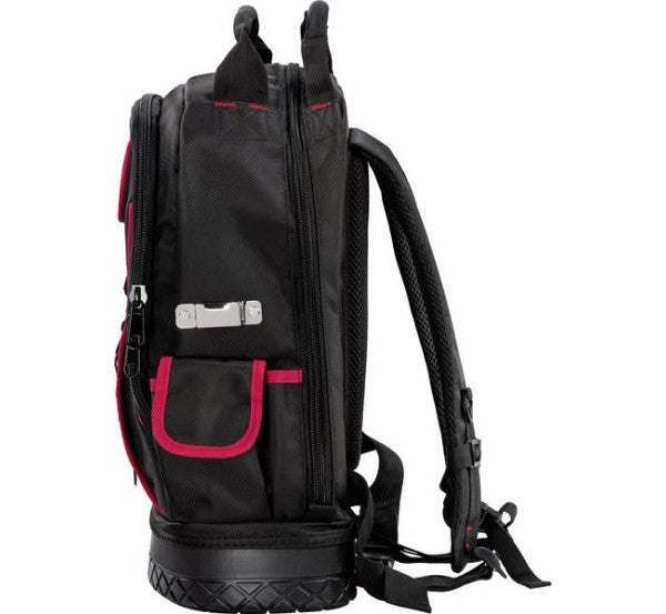 Чанта раница BASIC Back Pack за 50 инструмента и лаптоп 14" с усилено пластмасово дъно и подплатен гръб от текстил PARAT, 5990830991