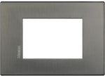 Рамка 3 мод. Brushed inox Axolute AIR bticino, BTICINO, HW4803NIS