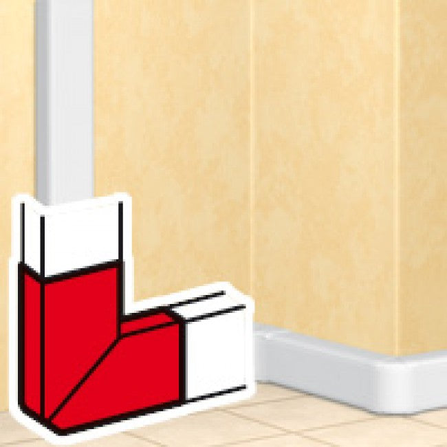 Плосък ъгъл за канал 50х105мм DLP Legrand, LEGRAND, 10785