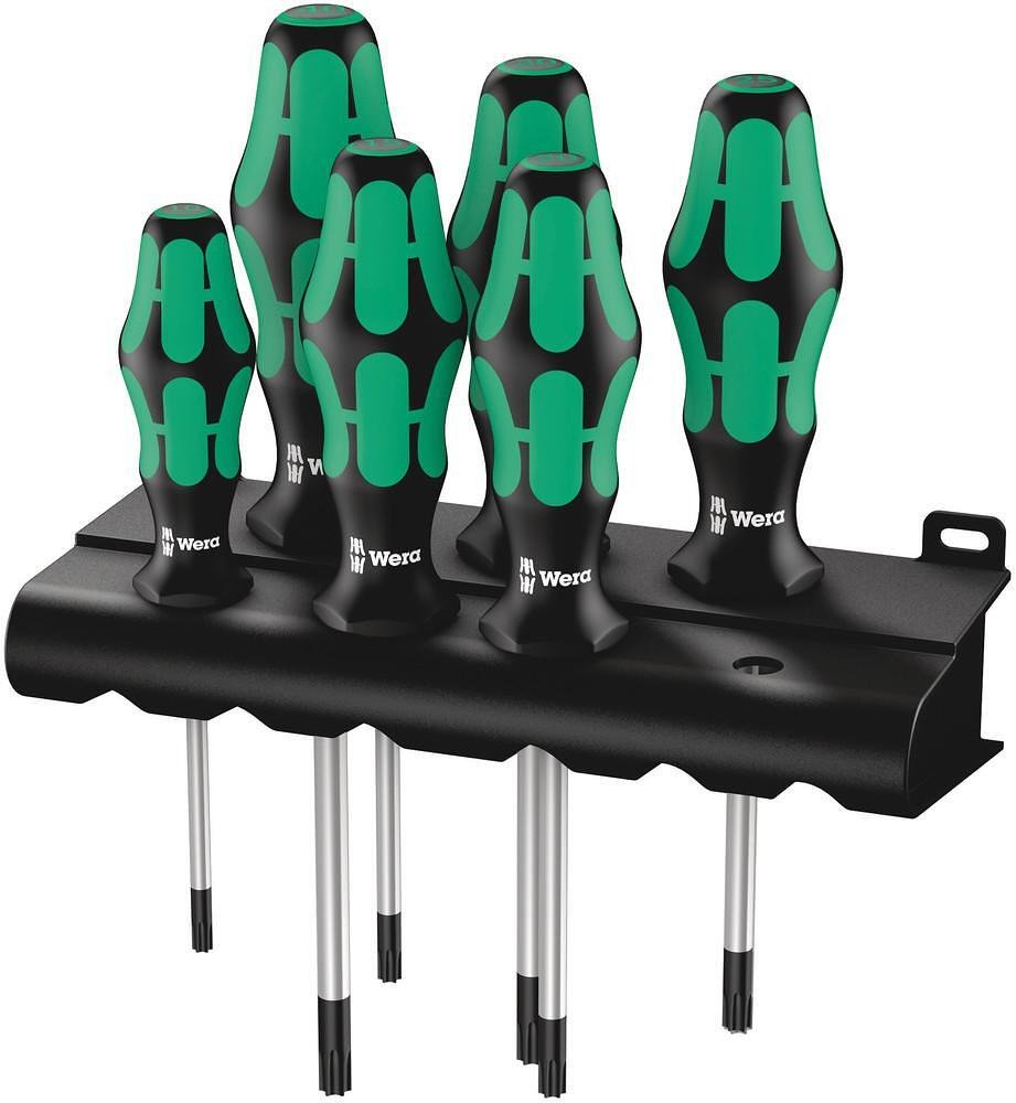 Комплект отвертки, 6x TX, 367/6 Kraftform Plus Wera - W028062