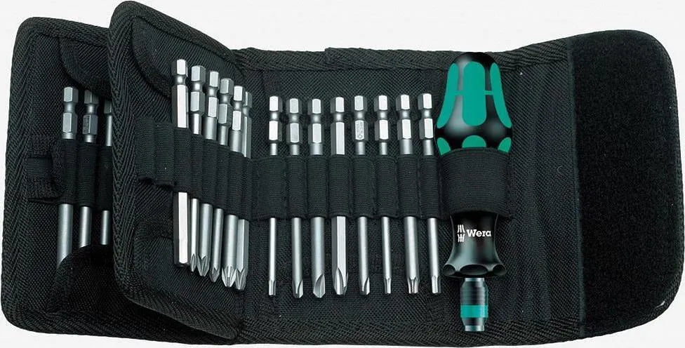 Комплект отвертки, 1x ръкохватка и 32х остриета, Kraftform Kompakt 62 Wera - W059297