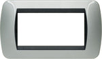 Рамка 7 мод. Light aluminium LL International Bticino , BTICINO, L4807AL