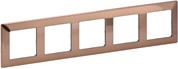 Рамка 5х цвят Мед Valena Life Legrand, LEGRAND, 754165