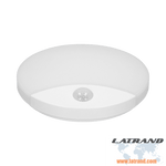 VIRAZON LED 15W, плафон със сензор за движение 1050lm, IP44, 4000K, млечно бял цвят - AD-PL-6064WLPMR4, ORNO