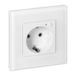 Tuya Smart Wi-Fi единичен контакт за скрит монтаж, Schuko, бял - OR-SH-17205(GS)/W, ORNO