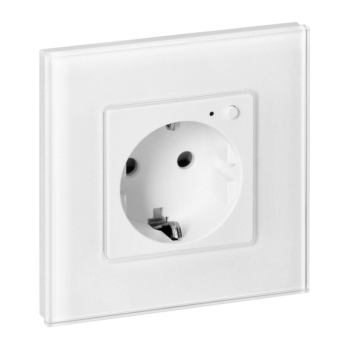 Tuya Smart Wi-Fi единичен контакт за скрит монтаж, Schuko, бял - OR-SH-17205(GS)/W, ORNO