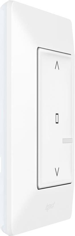Ключ за щори БЕЗжичен Smart Valena Life Бял с рамка Legrand с Netatmo, NETATMO с LEGRAND & BTICINO, 752191