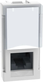 Розетка RJ45 cat.5e UTP 1 мод. цвят Бял Light Now Bticino, BTICINO, YW4279C5E