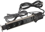 Мебелна колона Pop-Up, с контакти 3х шуко, 2х USB тип A+C, 2x RJ45 Cat.6 FTP, кабел 2m, Ø60mm, Incara Tower Legrand, LEGRAND, 654975